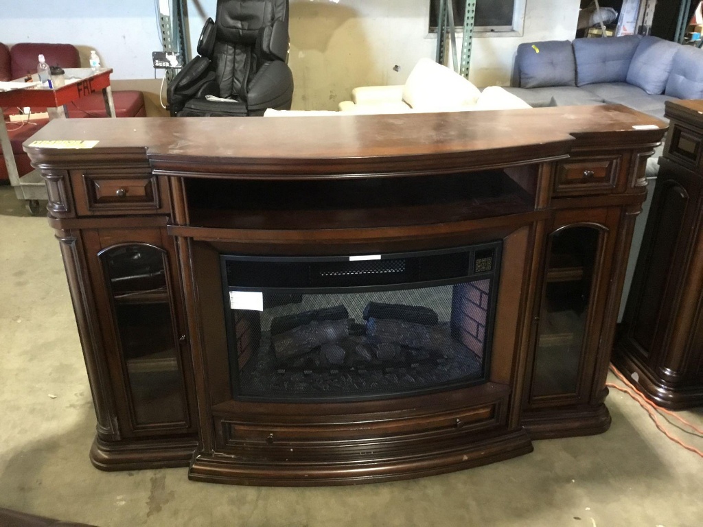 Ember Hearth Well Universal 72in Electric Fireplace Media Mantle Industrial Machinery Equipment Business Liquidations Online Auctions Proxibid