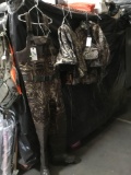 Drake Eqwader Waders, 1 XL and 1 L Camo Pants, XXL Camo Jacket and 5 Gal Pail and Seat Kit