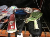 Lot of Assorted Rackets, Tennis, Badmiton, Shuttle Cocks Etc.