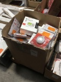 Lot of Assorted Thermostats, Round, Digital, Wi-Fi, Accessories Etc.
