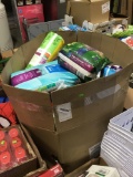 Lot of Baby Diapers, Poise, Depend Etc.