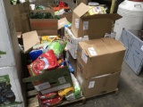 9 Boxes of Assorted Cat, Dog Food, Treats, Litter Etc.