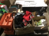 Pallet of Assorted Hand Tools, Knives, Misc Household Etc