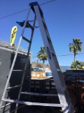 10ft WERNER aluminum A frame ladder