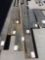 3 Assorted Size Steel Plates