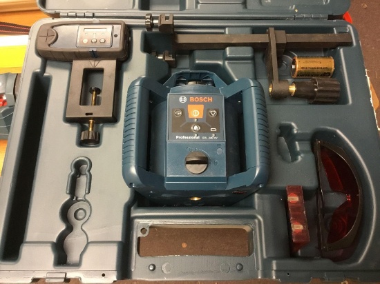BOSCH Professional Rotary Laser level kit in case