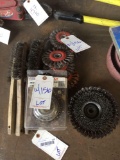 Assorted Wire Brushes, Cup Brushes Etc.