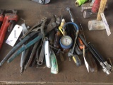 Assorted Hand Tools, Screw Drivers, Blades, Wrenches Etc.