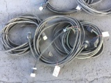 3 Assorted Heavy Duty 125/250V 20A and 30A Cords