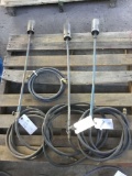 3 Propane Torches and spare hose