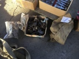 Lot of Assorted Nuts and Bolts, Electrical Conduit Pieces Etc.