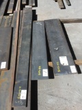 3 Assorted Size Steel Plates