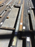 (1) Galvanized and (2) Regular Assorted Size Steel Plates