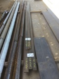 6 Assorted Size Solid Steel Bars