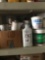 Assorted lubricants, primers, and cement mixes