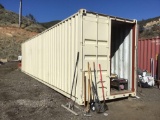 40ft. Shipping Container w/6ft. Side Roll Up Door