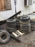 Assorted Rims and Tires