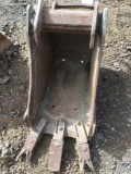 Bobcat 13 in. 3 Toothed Mini Excavator Bucket