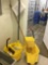 2 Rubbermaid Commercial Mop Buckets and Mops