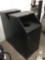 2 Black Wooden Restaurant/Outdoor Trash Can Cover