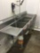 3 Section Stainless Steel Sink With Fixture