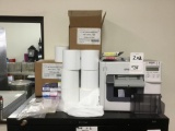 Epson Inkjet Label Printer w/Rolls of Labels, Replacement Ink, Etc.
