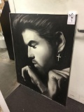 Large George Michael Picture