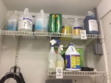 Lot of Assorted Cleaning Chemicals etc., Degreaser, Comet, Bleach Etc.