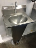 Small Stainless Steel Sink with Fixture