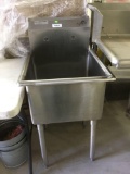 California Restaurant Equipment Stainless Steel 1-Bay Sink