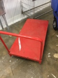 Red Flatbed Cart