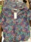 Box of multi color button up shirts (ladies) mixed sizes