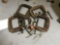 8 Assorted Size C-Clamps