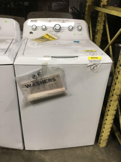 GE 4.2-cu ft High Efficiency Top-Load Washer (White)