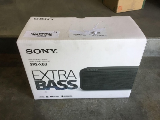 Extra Bass Personal Audio System (Black)