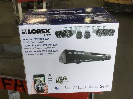 Lorex 8 Channel Security DVR System with 2TB HDD and 8 1080p Cameras
