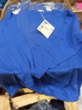 Box of blue sweaters NEW