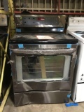 6.3 cu. ft. Electric Range with EasyClean Convection Oven in Black Stainless Steel