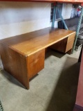 2 Wooden Office Desks