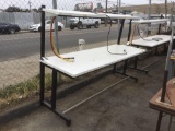 Utility Work Bench w/Power and Air Hoses