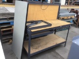 Utility Work Bench and Folding Utility Table