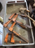 Heavy Duty bench clamps
