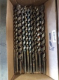 Box Of Assorted Drill Bits