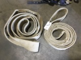 2 Large Wide Heavy Duty Industrial Rigging/Lifting Straps
