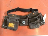 McGuire Nicholas Brown Leather Adjustable Tool Belt
