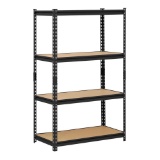 (2) 4 Shelf Medium Duty Storage Units