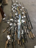 Assorted Fishing Rods without Reels