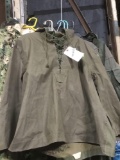 US Navy Military Jacket Hooded Rain Pancho