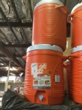 Rubbermaid 10 Gallon Orange Water Cooler Jug