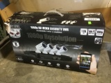 NIGHT OWL 8 Channel DVR Security System with 1 TB HDD and 4 1080p Cameras